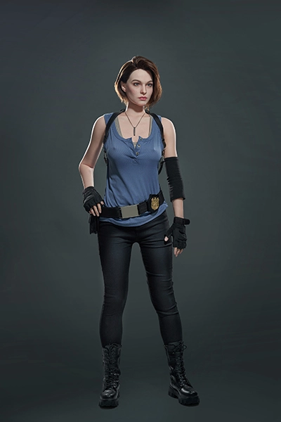 Jill valentine sex doll resident evil Jill cosplay life-size erotic doll 168cm