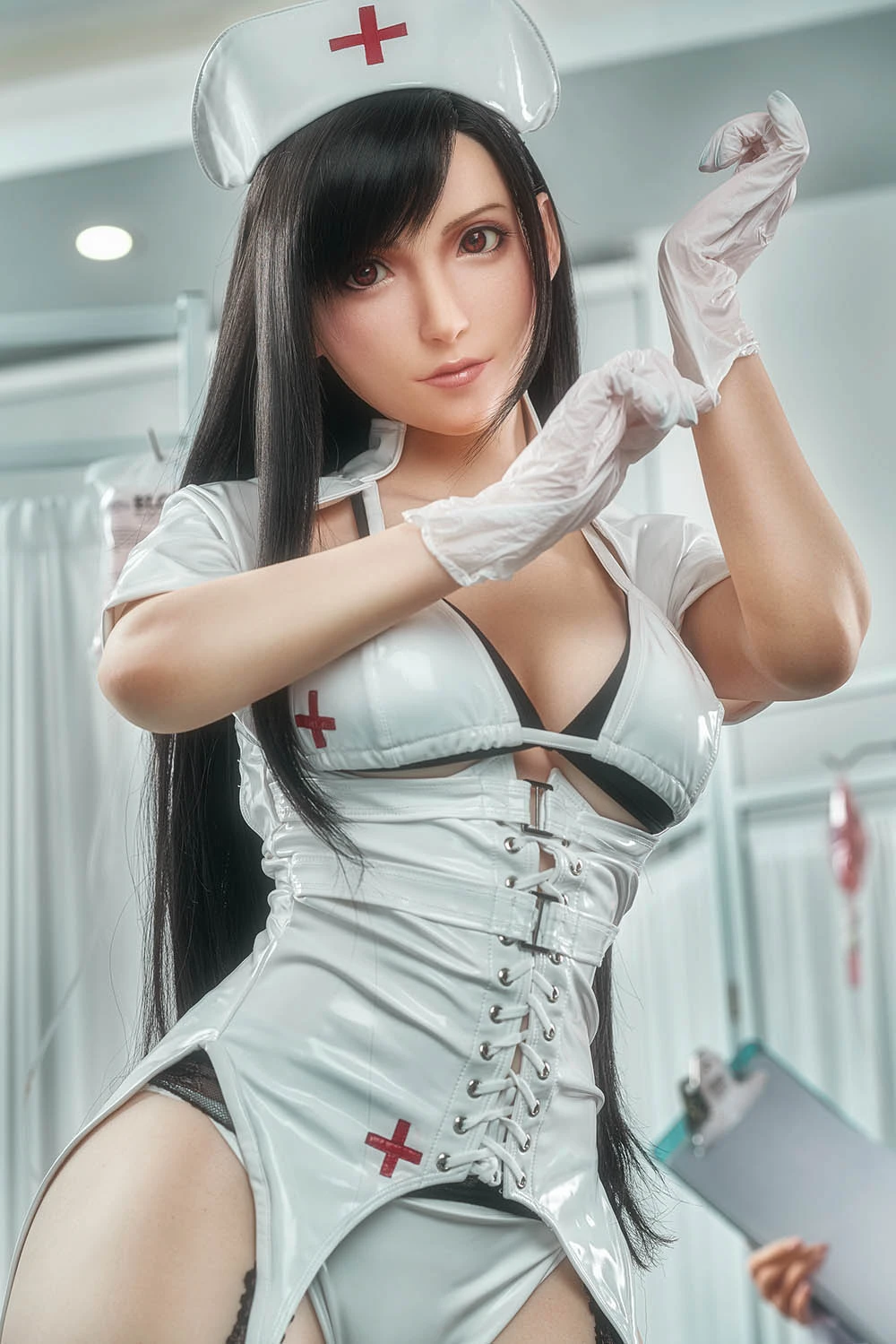 sex doll airlis X tifa cosplay