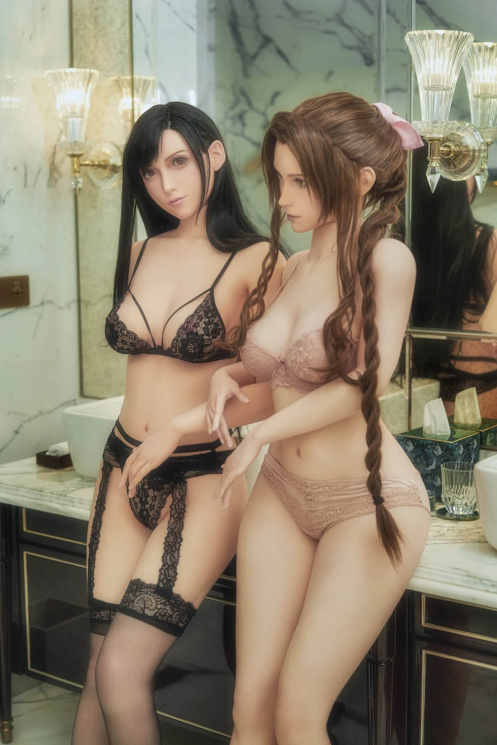  tifa & airis real doll