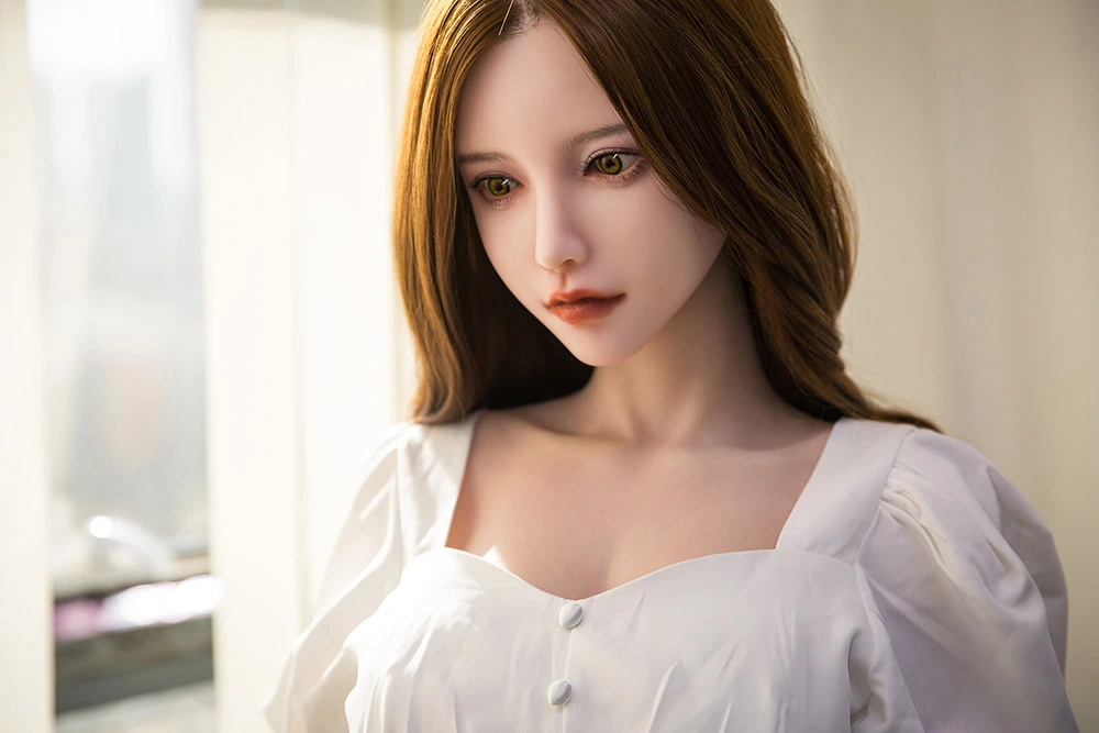  wear white wedding dress real doll