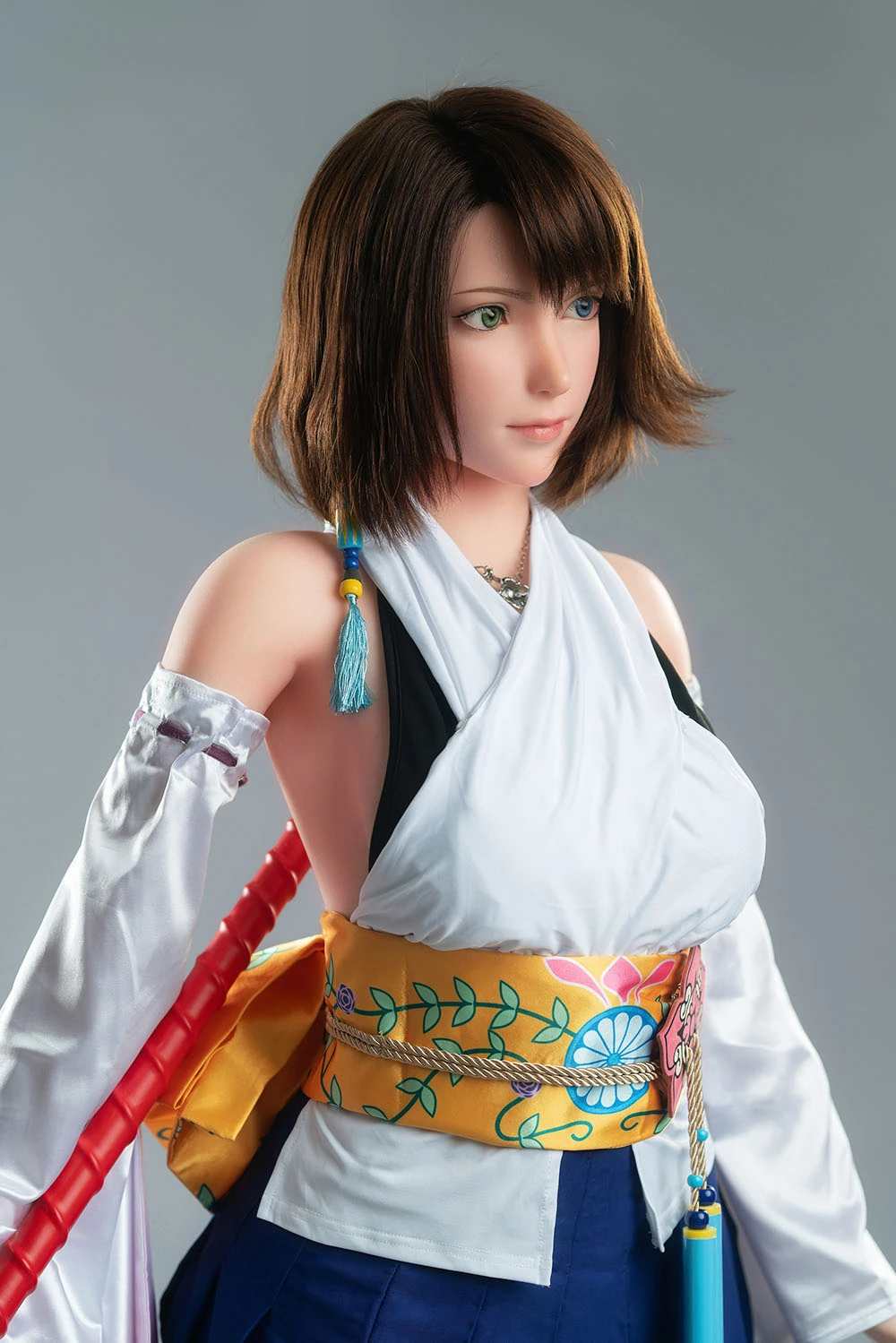 Yuna sex doll FF10-2 Yuna cosplay life-size doll 167cm full silicon