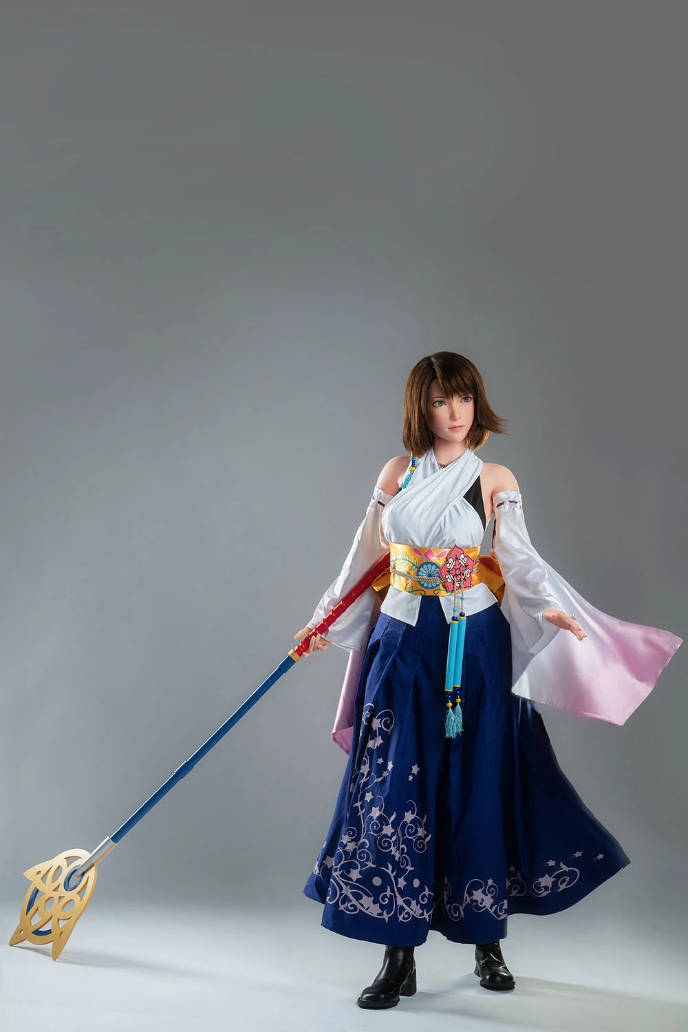 Yuna sex doll FF10-2 Yuna cosplay life-size doll 167cm full silicon