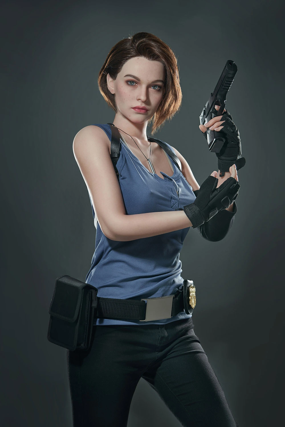 Jill valentine sex doll resident evil Jill cosplay life-size erotic doll 168cm